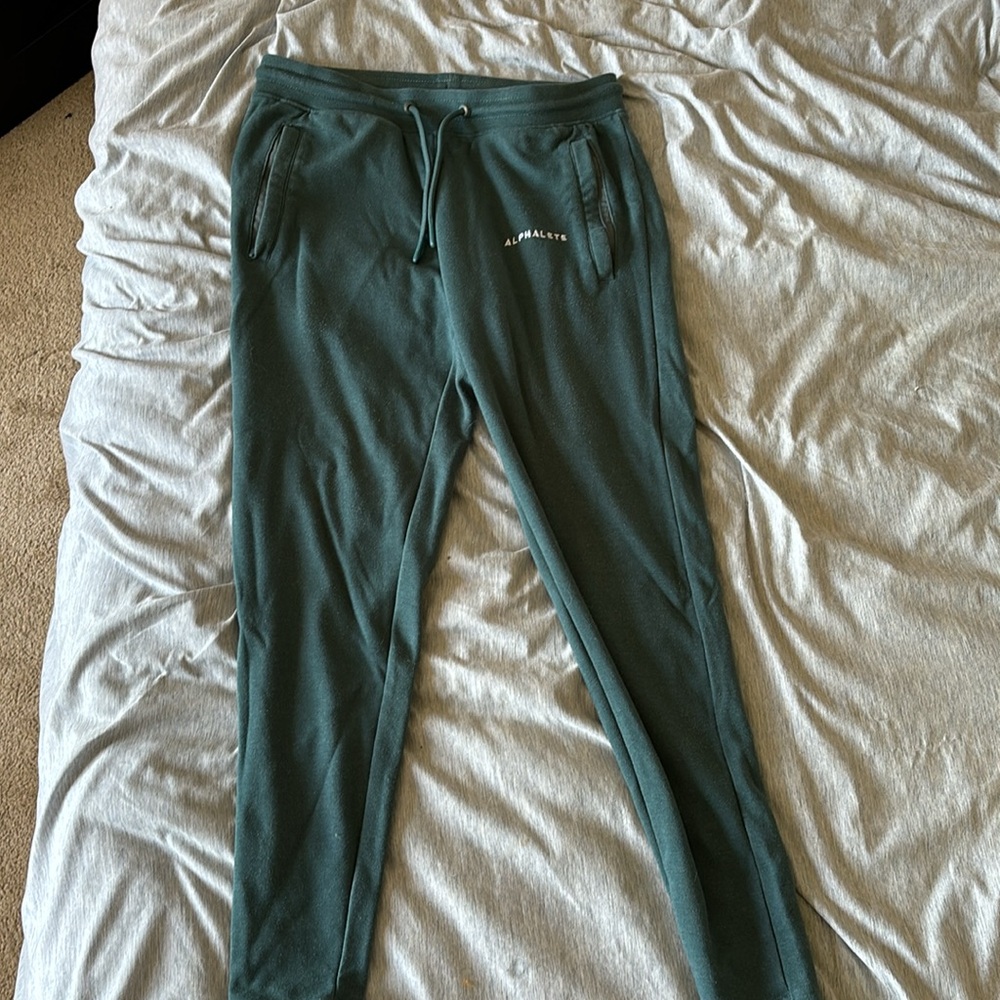 Men’s Alphalete Teal Joggers.